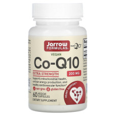 Коензим Q10 (Co-Q10 200), Jarrow Formulas, 200 мг, 60 капсул