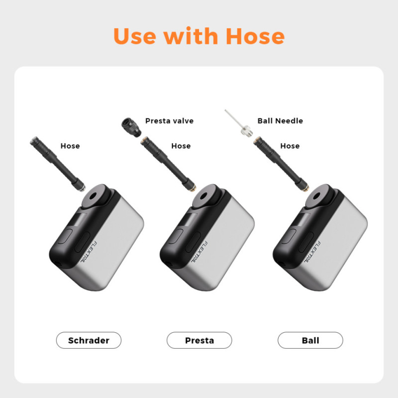 Велосипедний міні насос електричний Flextail Tiny Bike Pump Pro, 120 PSI
