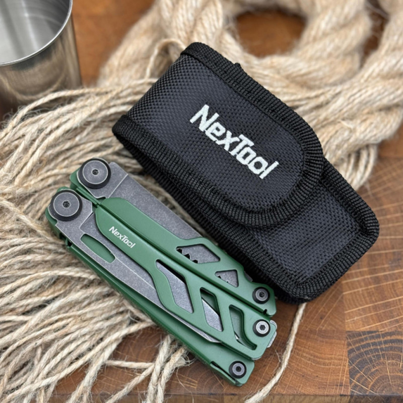 Мультитул NexTool Flagship Pro, зелений