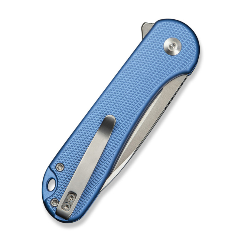 Ніж складаний кишеньковий Civivi Elementum II, (7.5 см) Nitro-V / Aluminum синій