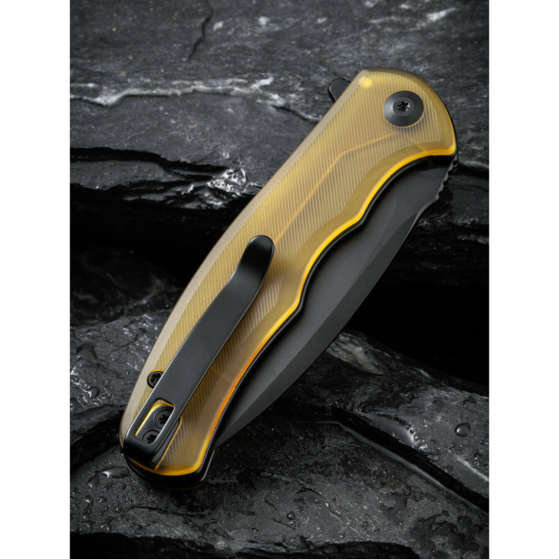 Ніж складаний кишеньковий Civivi Mini Praxis, (7.5 см) D2 / Ultem