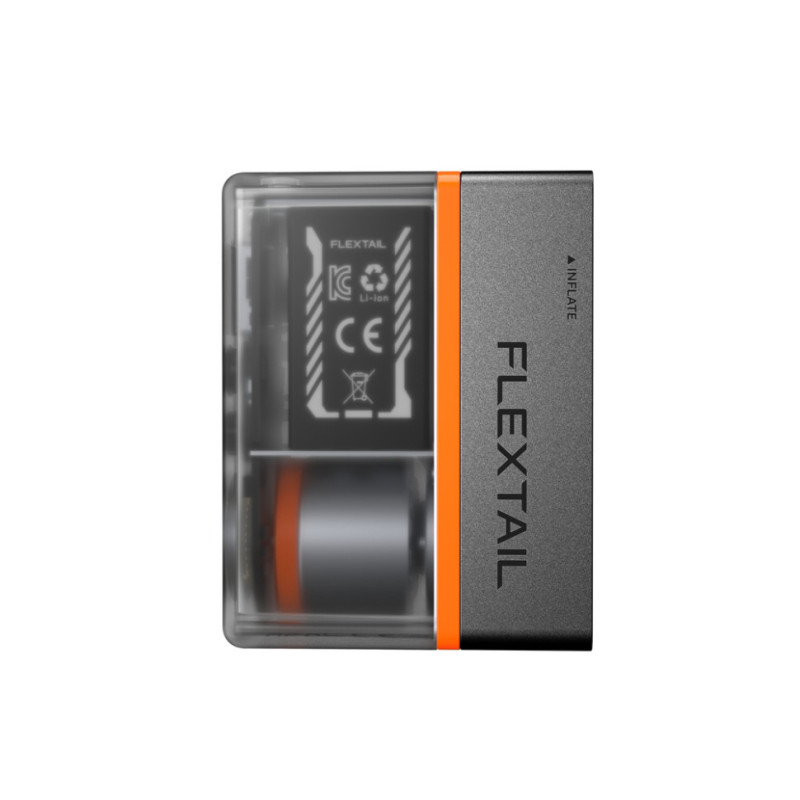 Велосипедний міні насос-задня фара Flextail Tiny Tire Pump ACS, чорний