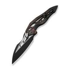 Ніж складаний туристичний Weknife Arrakis (8.8 см) Vanax / Titanium чорний з бронзою