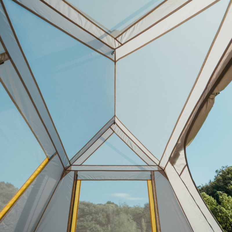 Намет чотиримісний Naturehike Cape Series 5.2 CNK2450WS037, сіро-коричневий