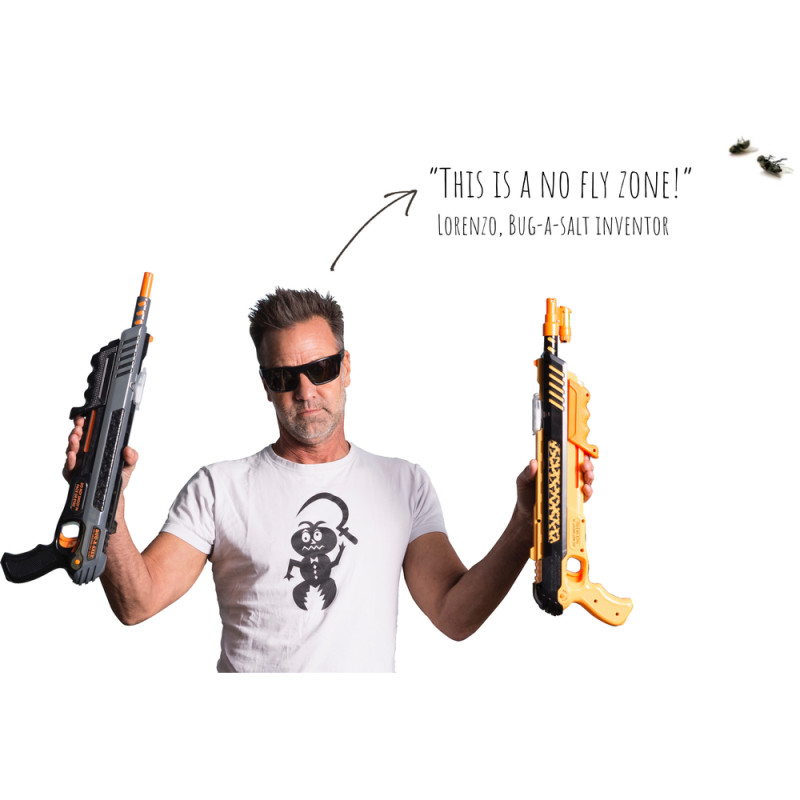 Сольова гвинтівка для полювання на комах Bug-A-Salt 3.0 - Чорна