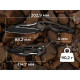 Ніж складаний туристичний Weknife Arrakis (8.8 см) Vanax / Titanium чорний з бронзою