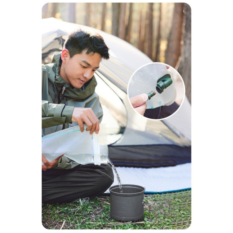 Питна система (гідратор) Naturehike CNK2450CF011, 3л. прозора
