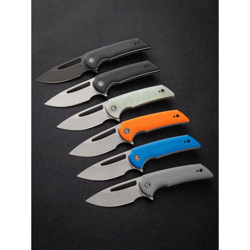 Ніж складаний кишеньковий Civivi Odium, (6.7 см) Damascus / Guibourtia Wood