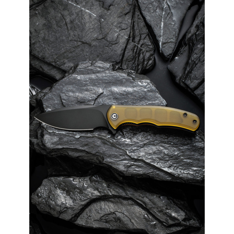 Ніж складаний кишеньковий Civivi Mini Praxis, (7.5 см) D2 / Ultem