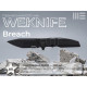 Ніж складаний туристичний Weknife Breach (9.8 см) Bohler M390 / Titanium чорний