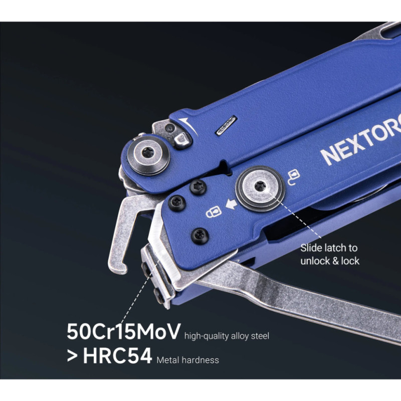 Мультитул Nextorch Pioneer MT20, синій