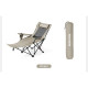 Крісло-шезлонг складане Naturehike CNK2550JJ023 Nightfall T05, сталь, хакі