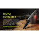 Ніж складаний туристичний Civivi Cetos, (8.8 см) 14C28N / Micarta & Stainless коричневий