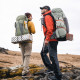 Рюкзак туристичний Naturehike Seek-wind Pro Series CNK2650XB017, 65+5 л, WR, зелений