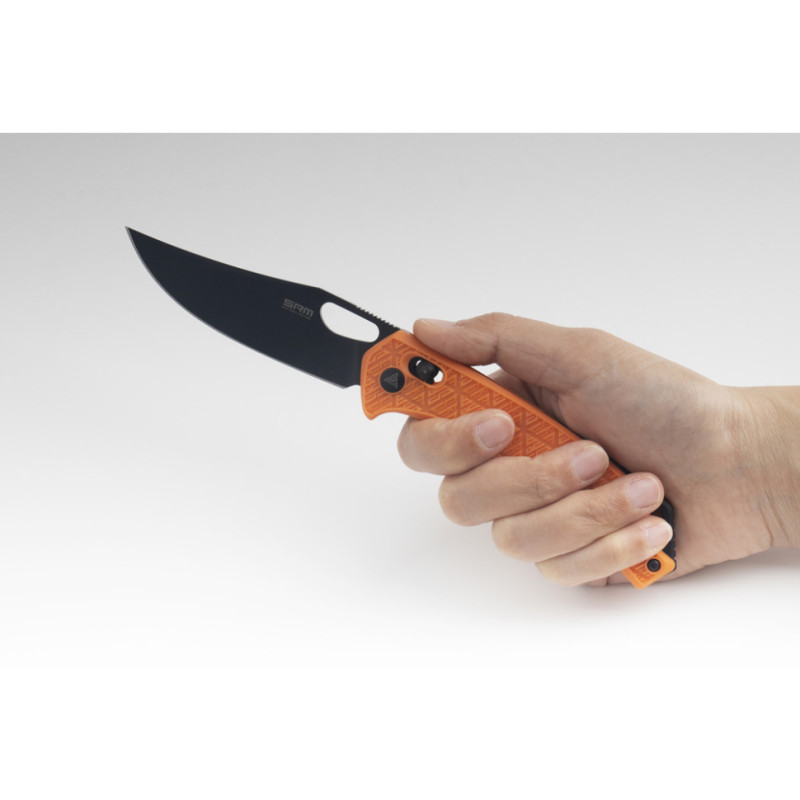 Ніж складаний SRM Retriever 9201-PJ, помаранчевий