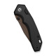 Ніж складаний туристичний Civivi Elite Brova, (8.7 см) CPM S35VN / Aluminum чорний