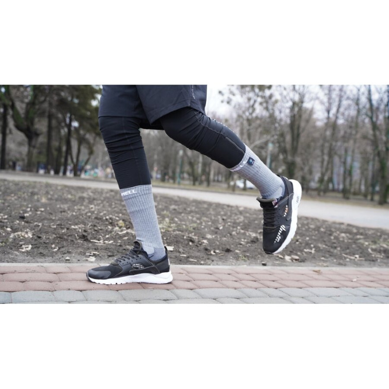 Шкарпетки водонепроникні Dexshell Terrain Walking, p-p XL, сірі