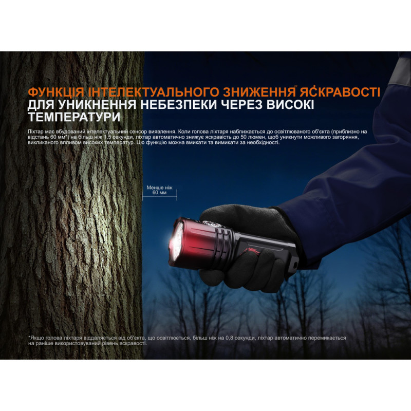 Ліхтар пошуковий ручний Fenix LR35R PRO | Лімітована серія