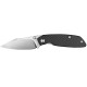 Ніж складаний туристичний Ruike P746-CB, (8 см) 14C28N / G10 чорний