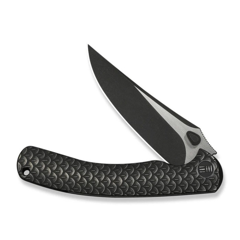 Ніж складаний туристичний Weknife Dracarys, (9.1 см) Böhler M390 / титан 6AL4V чорний