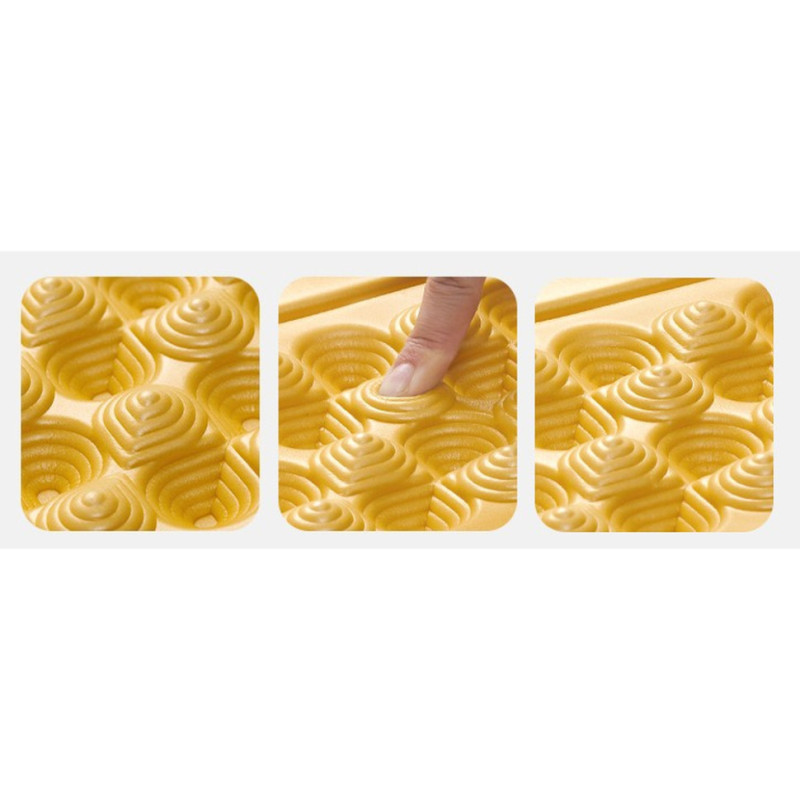 Килимок складний IXPE Naturehike CNK2550WS030, алюмінієва плівка, 18 мм, медово-золотий