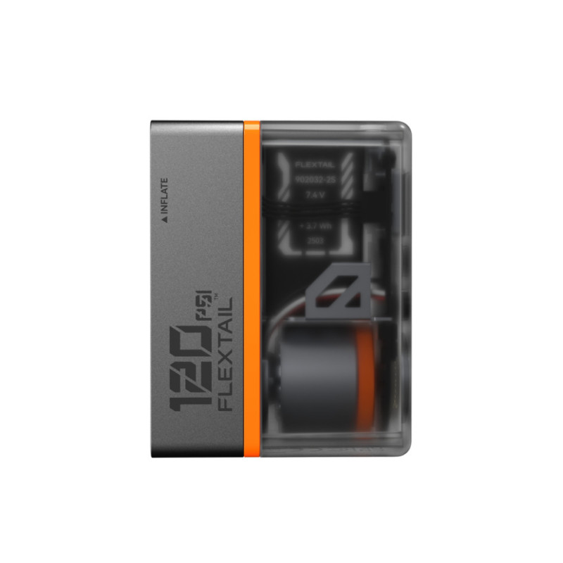 Велосипедний міні насос-задня фара Flextail Tiny Tire Pump ACS, чорний