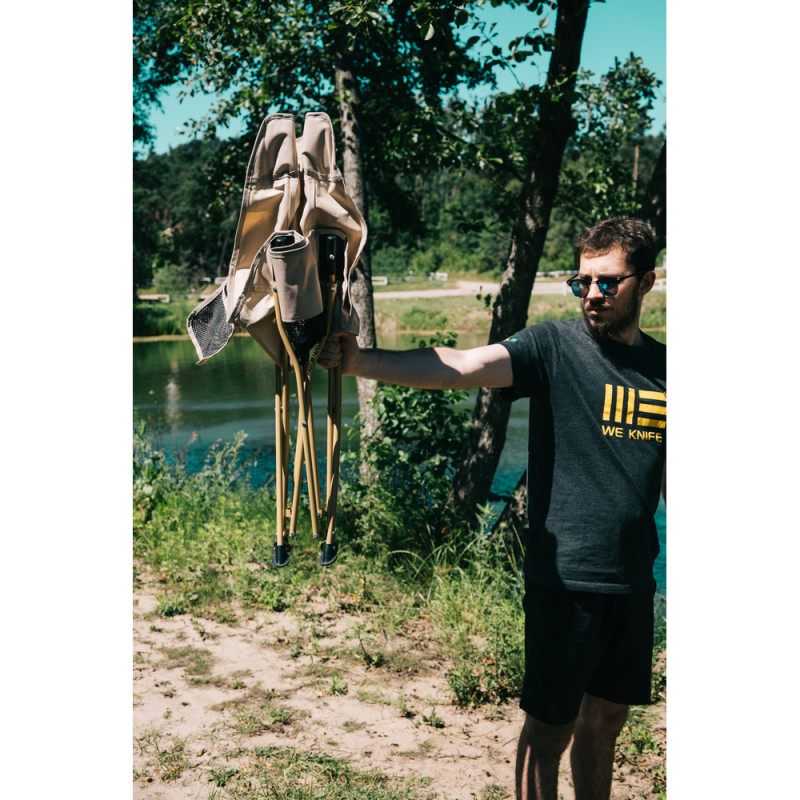 Складаний стілець Quest QU001 бежевий