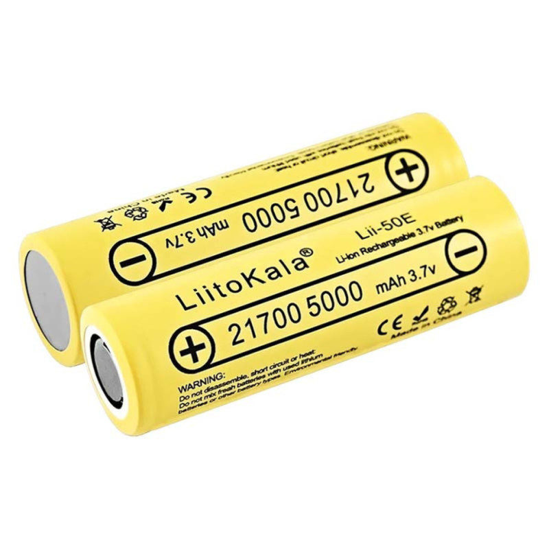 Акумулятор LiitoKala Lii-50E 21700 5000mah battery