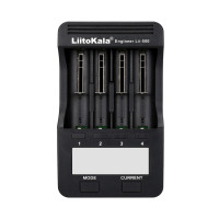 Зарядний пристрій Liitokala Lii-500, 4 канала, Ni-Mh/Li-ion, 220V/12V, Powerbank, Test, LCD, Box
