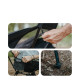 Крісло складане Naturehike Clamshell 001 Triangle Folding Moon Chair, чорний
