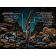 Ніж складаний туристичний Weknife Arrakis (8.8 см) Vanax / Titanium чорний з бронзою