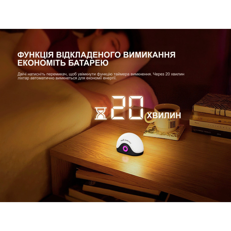 Ліхтар кемпінговий Fenix CL20R V.2.0, зелений