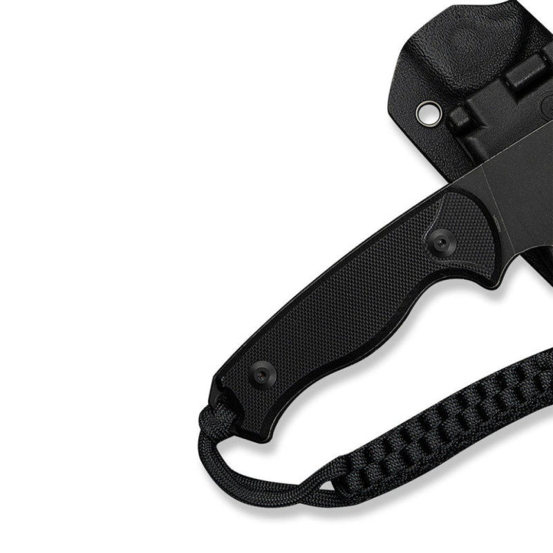 Ніж фіксований тактичний Civivi Timberbark, (8.1 см) 14C28N / G10 чорний