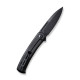Ніж складаний туристичний Civivi Cetos, (8.8 см) 14C28N / Micarta & Stainless коричневий