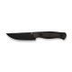 Ніж фіксований туристичний Weknife Notchline, (8.7 см) CPM S35VN /Carbon Fiber мідний з чохлом