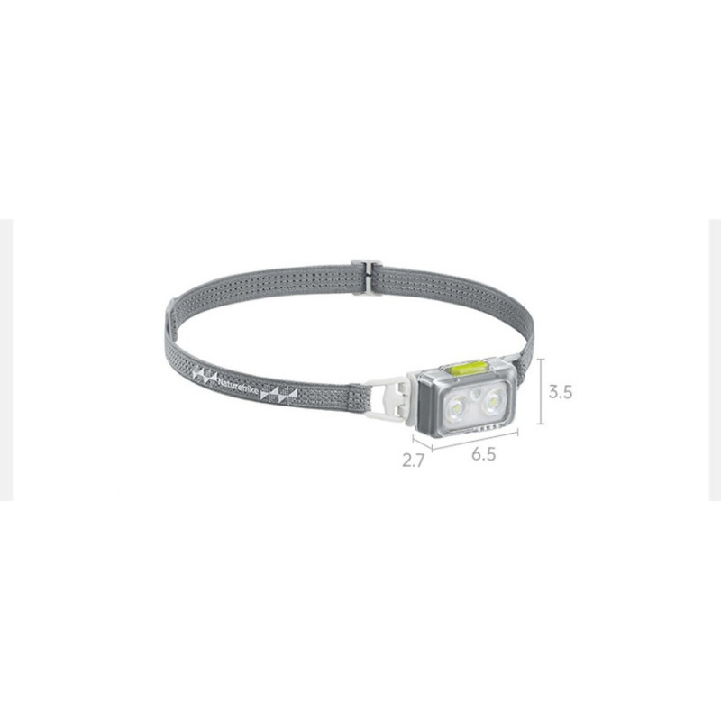 Ліхтар налобний Naturehike CNK2550ZM011, сірий