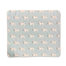 Килимок для пікніка Naturehike CNK2350WS010 170*200 см, блакитний із принтом