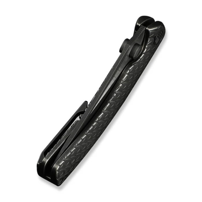 Ніж складаний туристичний Weknife Dracarys, (9.1 см) Böhler M390 / титан 6AL4V чорний