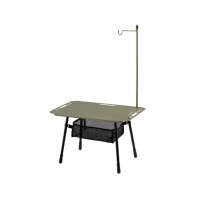 Складаний стіл Naturehike CNK2450JJ025, 60х40 см, алюміній, оливковий