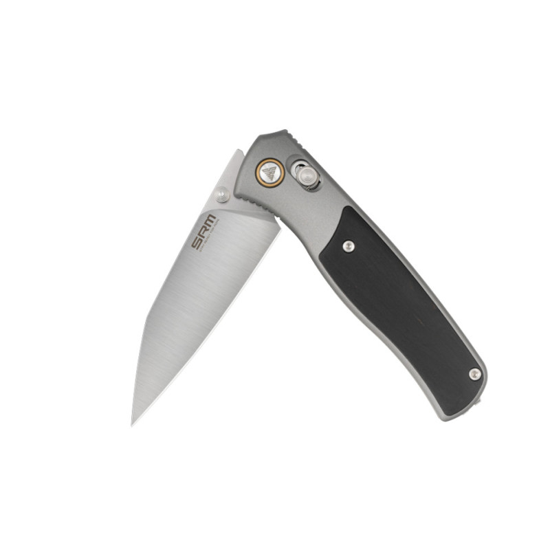 Ніж складаний SRM Medal 259L-AK, чорно-сірий