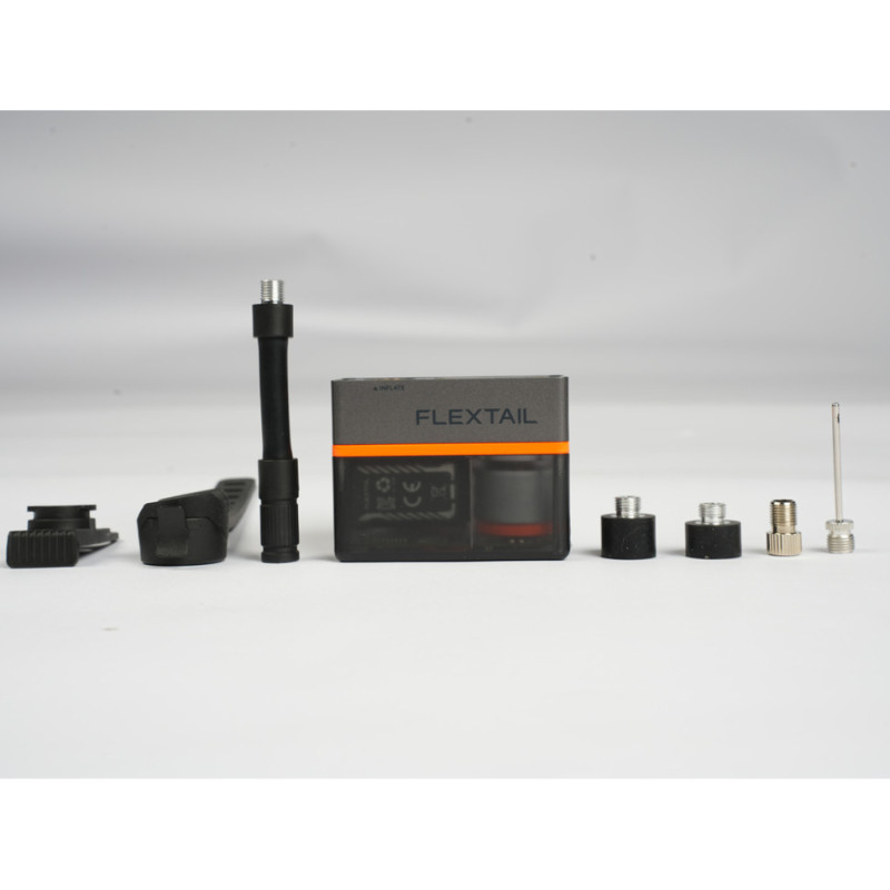 Велосипедний міні насос-задня фара Flextail Tiny Tire Pump ACS, чорний