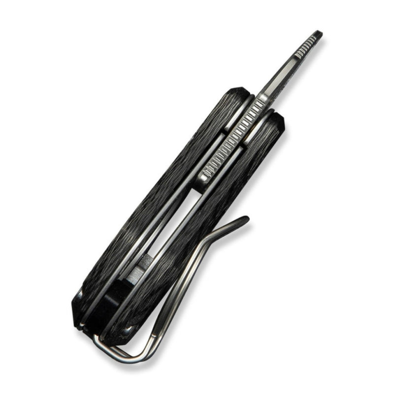 Ніж складаний кишеньковий Civivi Pyrus, (1.6 см) 14C28N / Carbon Fiber темно-сірий