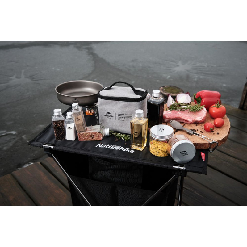 Набор для специй Naturehike BBQ L NH19T002-P grey