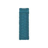 Матрац туристичний надувний одномісний Naturehike CNK2550WS019, 200х60х6.5 см, синій, для кемпінгу із мішком для надування