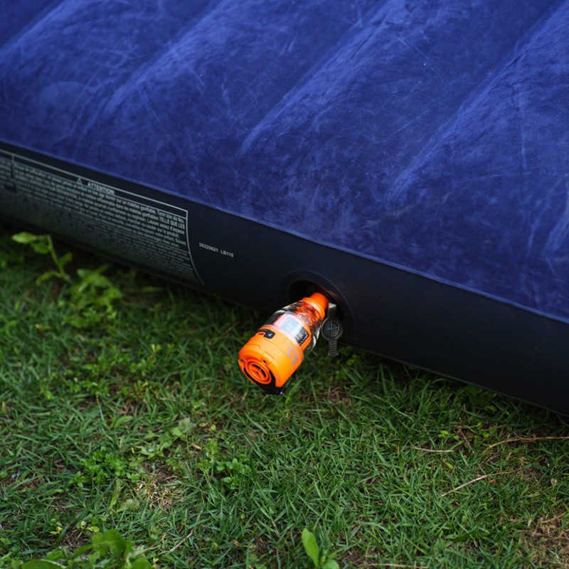 Насос-ліхтар кемпінговий Flextail Max Pump 3, помаранчевий