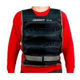 Жилет для обтяження EasyFit, Вага 16 кг, Оксфорд, Пісок, Чорний