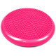 Балансировочная массажная подушка EasyFit, Диаметр 33 см, Максимальная нагрузка 120 кг, Резина, Розовый