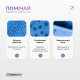 Рушник для йоги EasyFit Yoga Mat Towel з сумкою, Розмір 183х63 см, Мікрофібра, Синій
