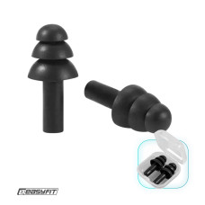Беруші силіконові багаторазові EasyFit, чорні