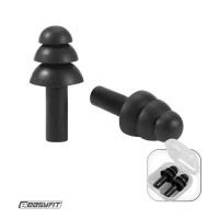 Беруші силіконові багаторазові EasyFit, чорні